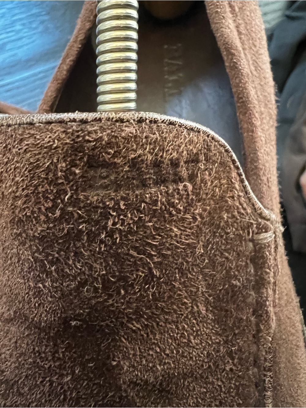 EUC Bally Switzerland Men’s Suede Loafers - Brown - Size 9 - Picture 3 of 5